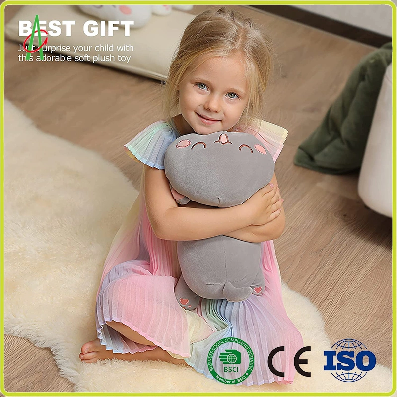 Cute adorable bebé Popular niños Kid mascota suave Peluche Peluche almohada cat.