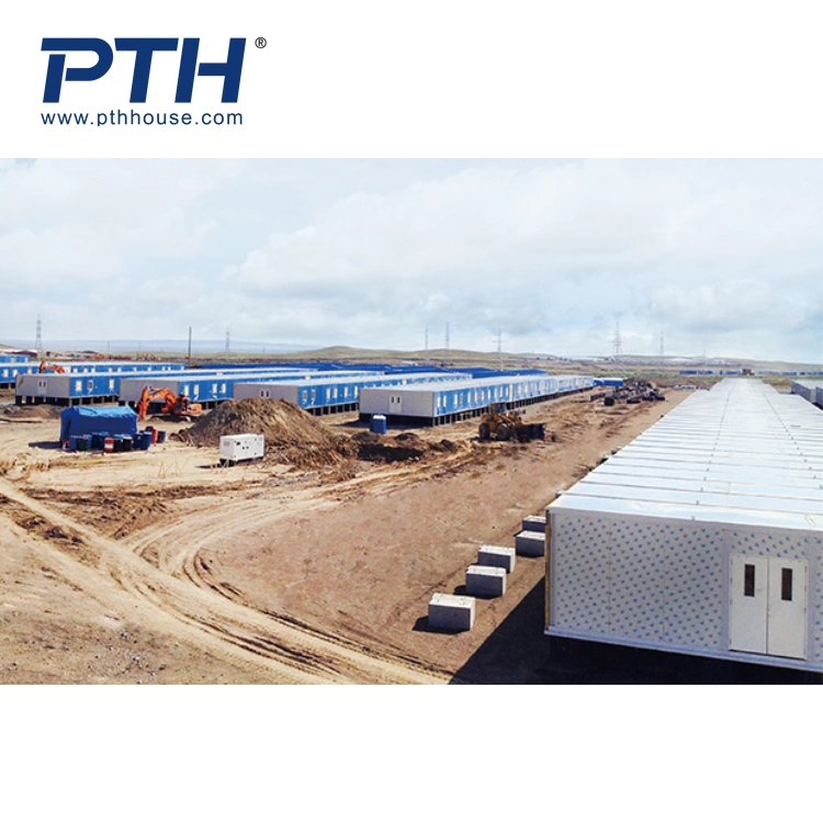 Low Cost 20FT EPS Sandwich Panel Container Camp in Kazakhstan