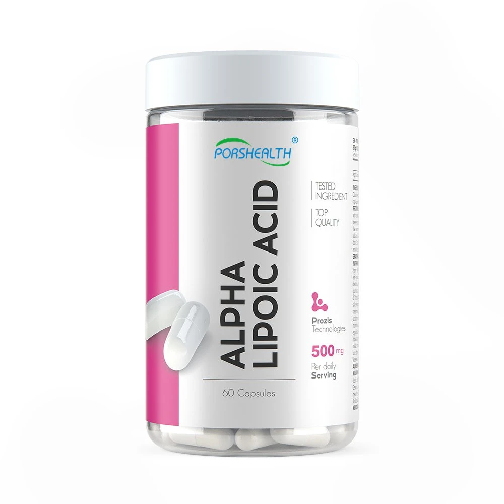 OEM Porshealth Ácido Alfa Lipoico Vegicaps cápsula tabletas