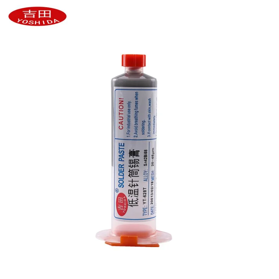 Syringe 30cc Sn42bi58 Solder Paste 100g Low Temperature Soldering