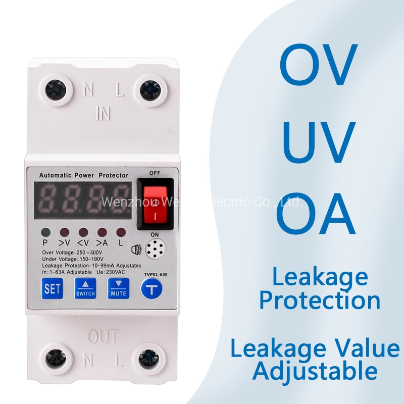 Adjustable Over Under Voltage and Over Current Voltage Protector