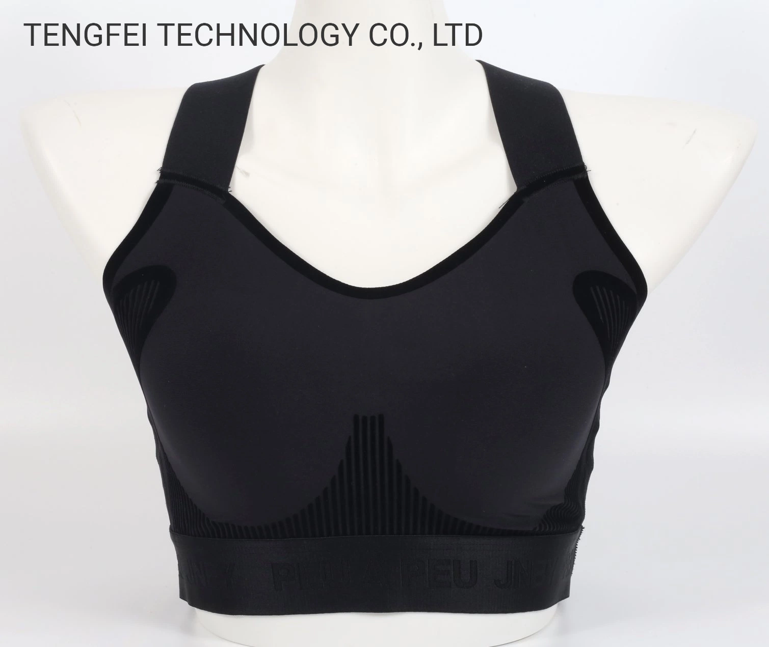 Ladies&prime; Seamless Senselast 3D Wireless Sports Yoga Bra