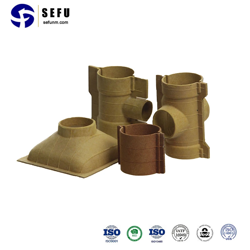 Sefu China Papier Sprue Systems Riser Sleeve Lieferant Präzision Investition Gießen Sand Guss Teile Runner und Sprue für verlorene Schaum Gießen