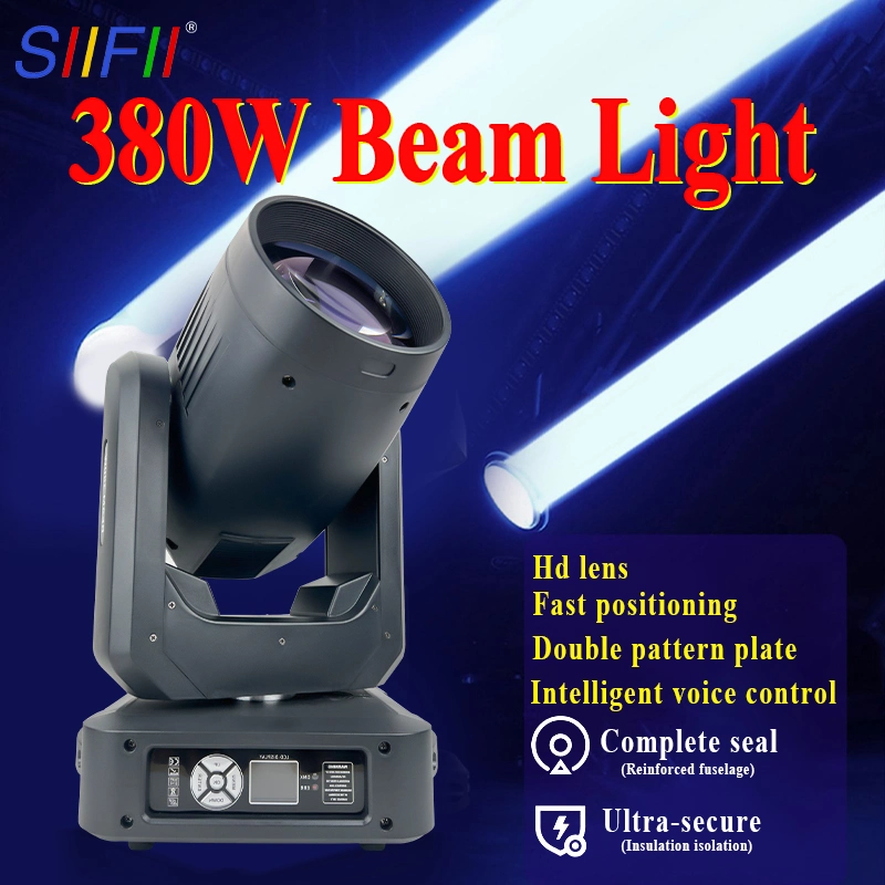 380W DJ Disco Beam Light Nightclub Factory Price Direct Sale Moving Head Sharpy Beam Light Stage Light New Style