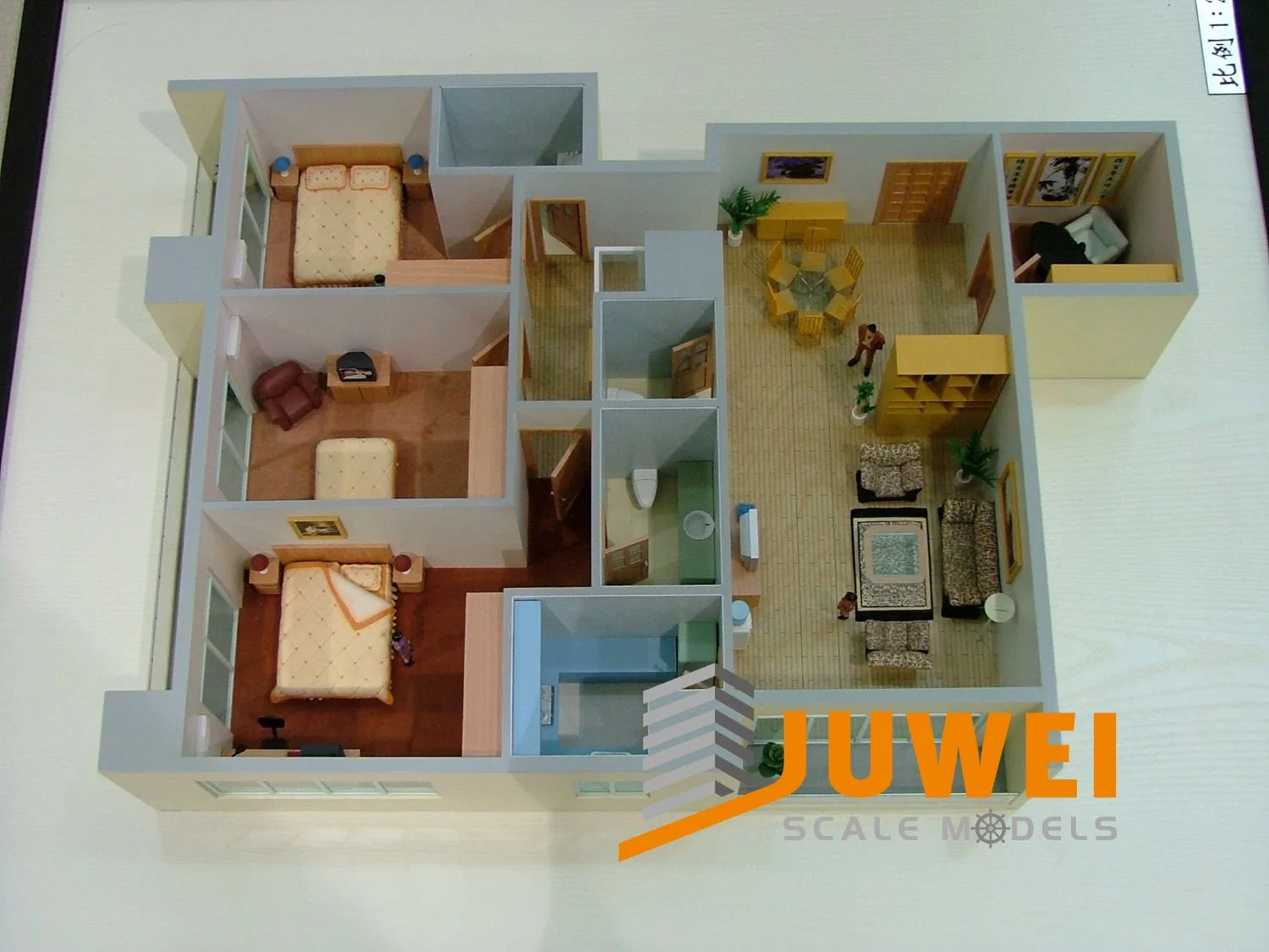 Architectural Layout Model Making of House Building (JW-59)