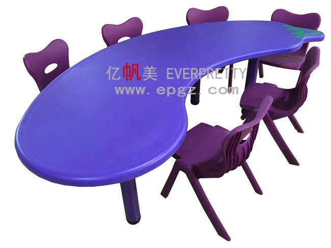 School Preschool Furniture Colorful Kids Metal Colorful Children Table and Chair Set