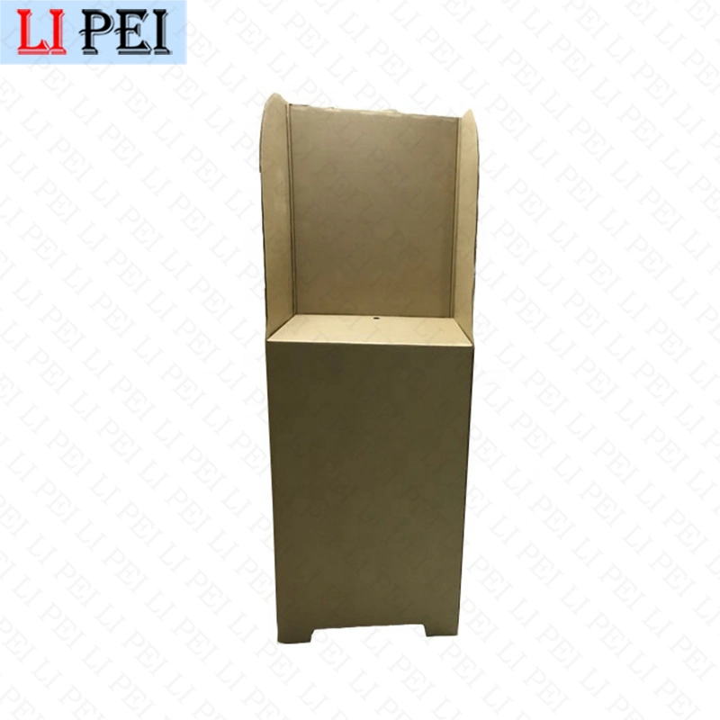 Standalone Collapsible Folding Corrugated Cardboard Voting Booth