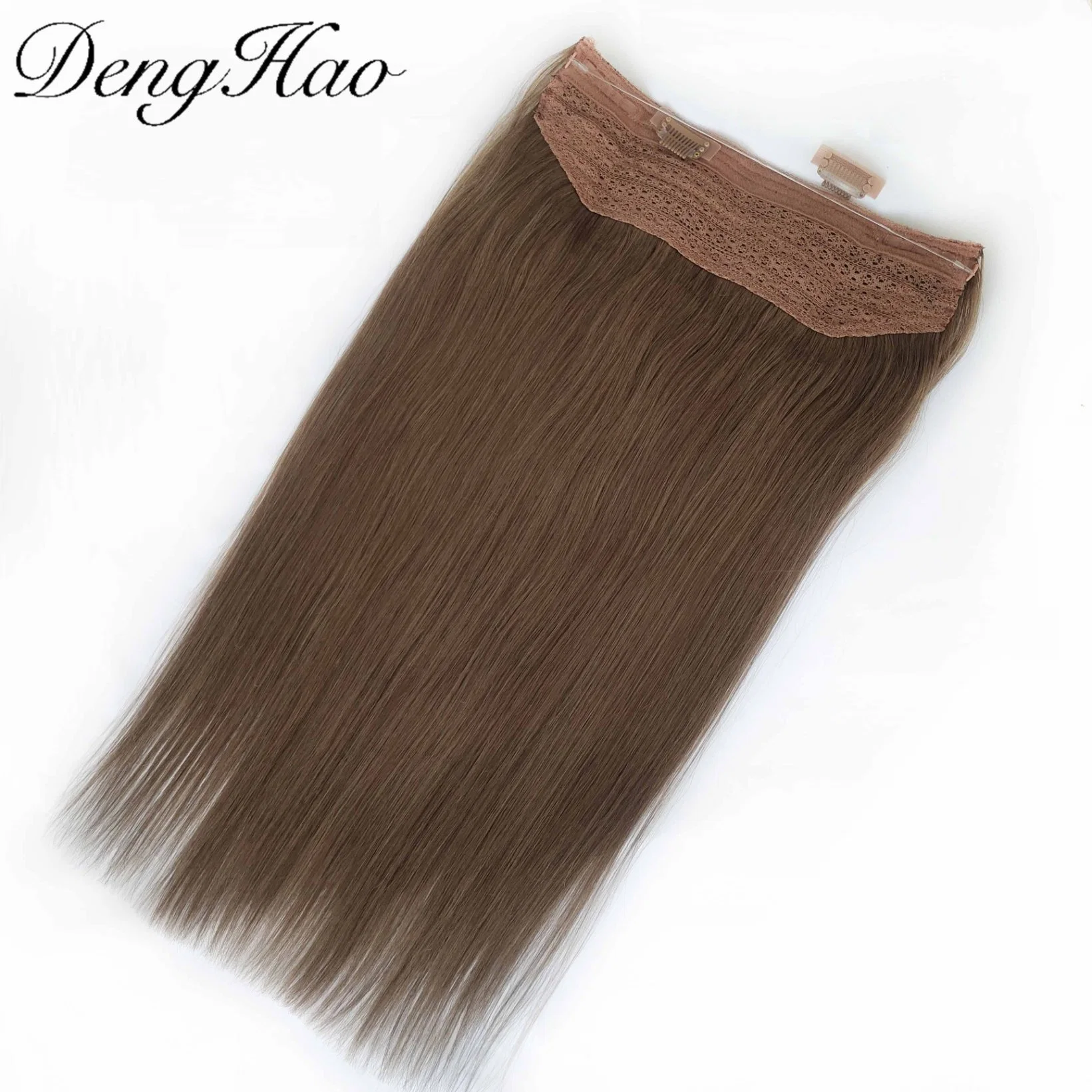 Unión Remy doble humano llamado Halo Hair Extension Remy Halo Cabello