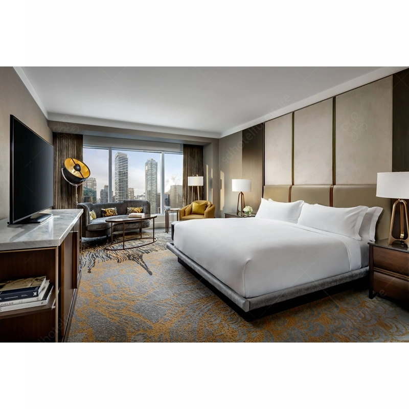 personalizado Hotel Quarto Standard Quarto Nupcial mobiliário para o Hotel 5 Estrelas