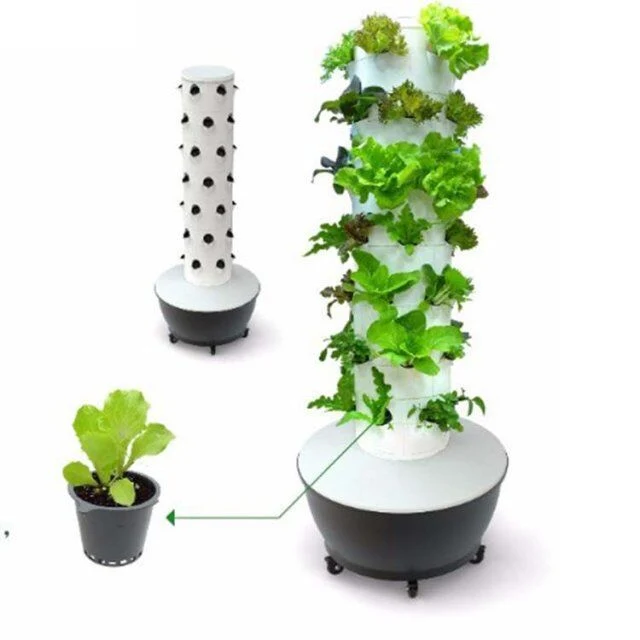 Aeroponics/Torre de la siembra de verduras Hidroponía/columna/Pilar hidroponía