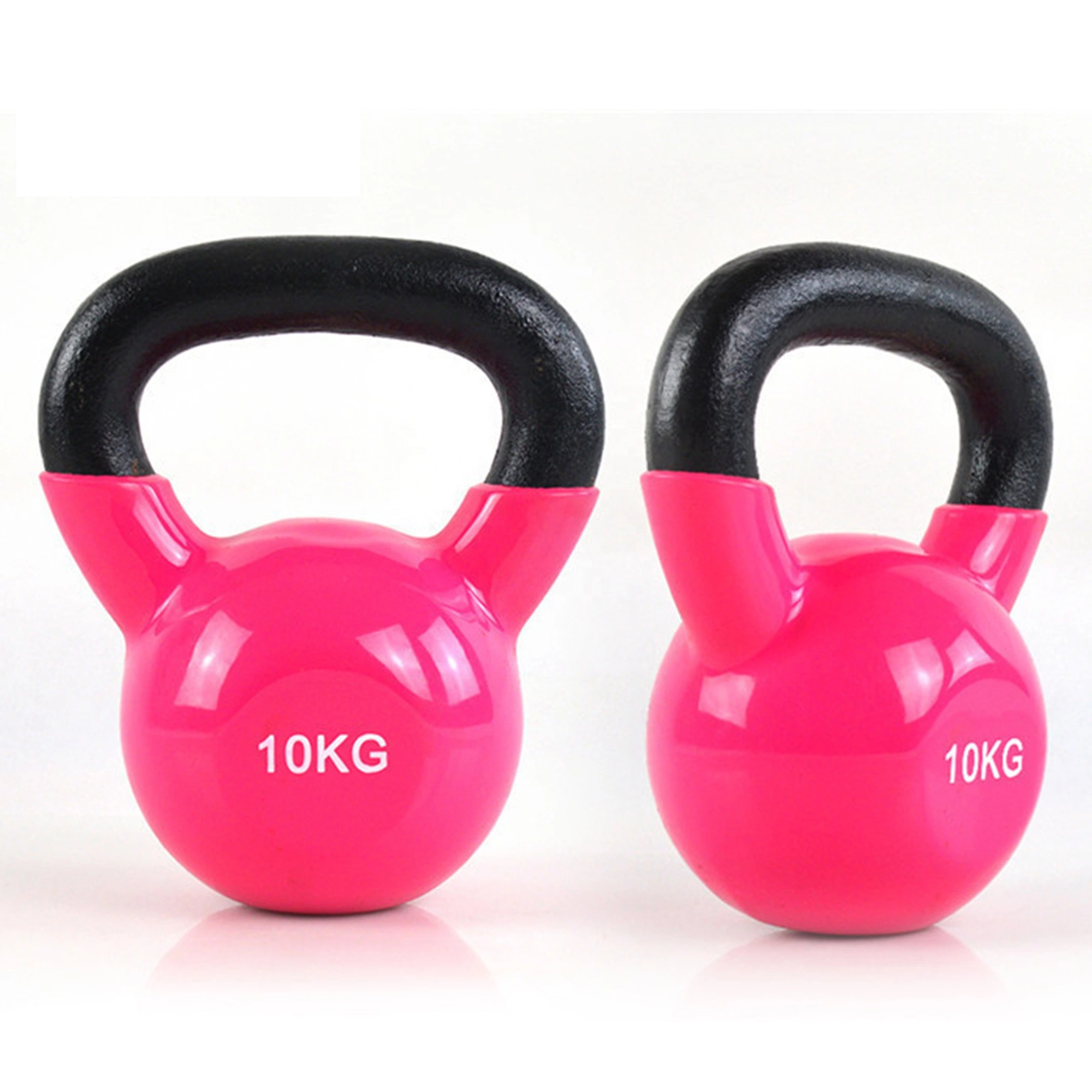 Quality Training Vinyl Kettlebell of Free Weights for Exercise