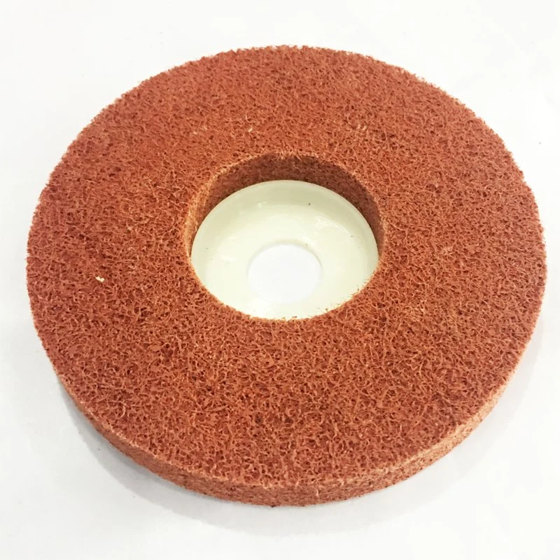 14&prime; &prime; Non Woven Polishing Wheel as Hardware Tools for Metal Stainless Steel Polishing