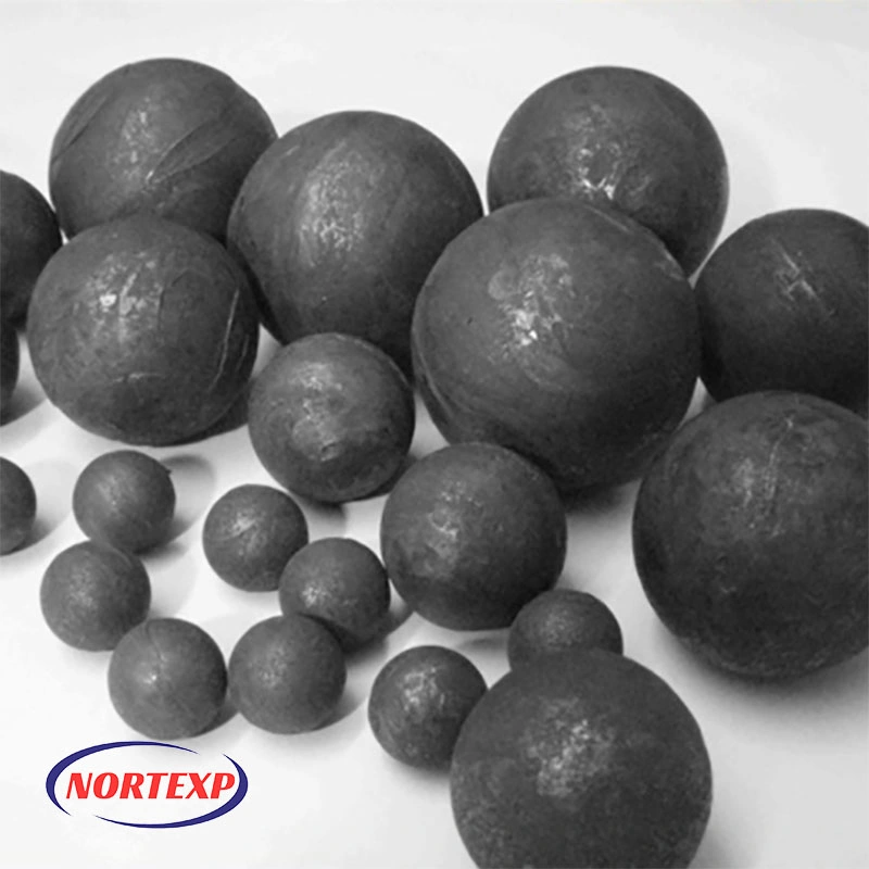 Forged Steel Ball Made by Wear Resistant Material Using for Mineral Machine