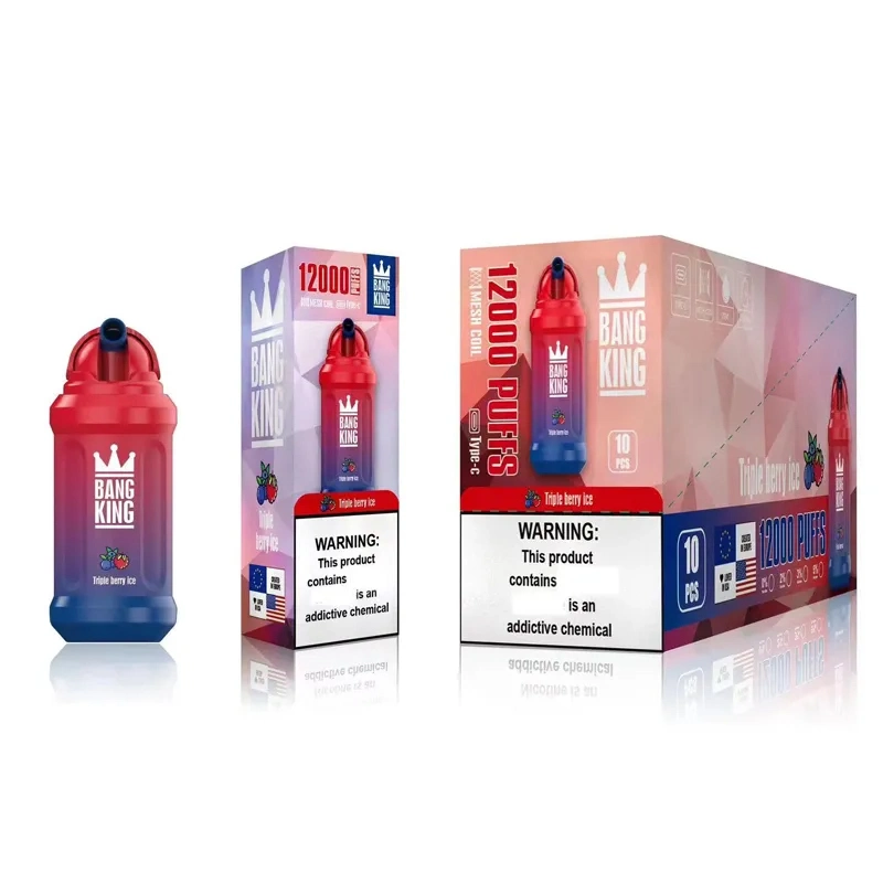 Wholesale/Supplier Original Bang 15000 Puffs 15K King Vape Crystal PRO Max Electronic Cigarette 12000 12K 0% 2% 5% Salt Nicotine Disposable/Chargeable Vapes