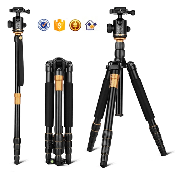 Qzsd Q666 Necessary in Portable Travel Photography Outdoor SLR Camera Bracket Digital Photography Camera Tripod