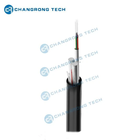 Communication Optical Fiber Cable Optic Flat Uni-Tube Aerial GYFXTY with ISO9001