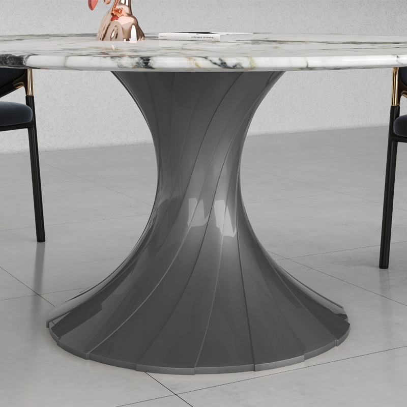 Nouveau produit Salle à manger Mobilier de maison Table basse en marbre Ensemble de table à manger