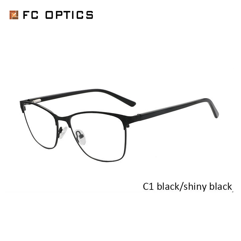 Full Frame Metal Designers Eyeglasses Frames for Woman and Men