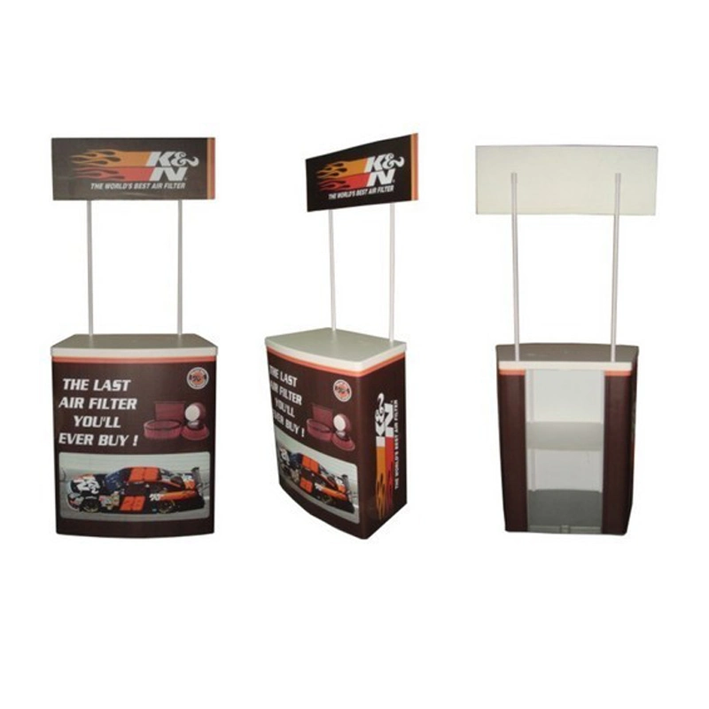 Supermarket Advertising Plastic Promotion Counter/Promotion Table