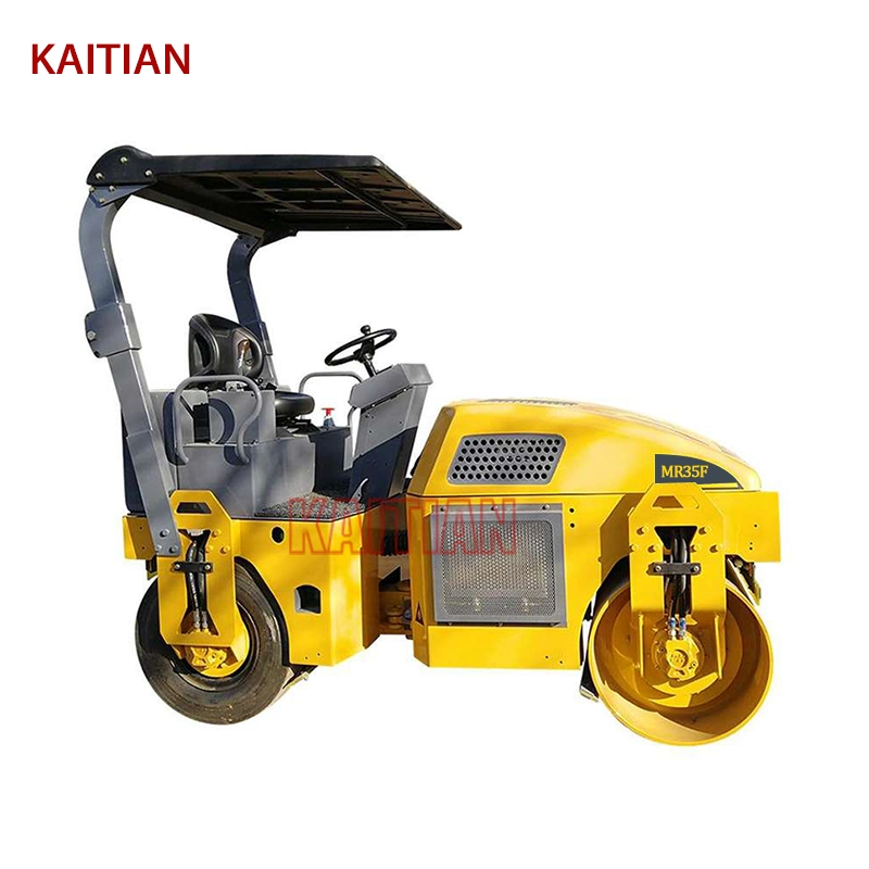 China Mini Full Hydraulic Honda Diesel Engine Vibratory Road Roller Compactor with Single Drum Cheap Price