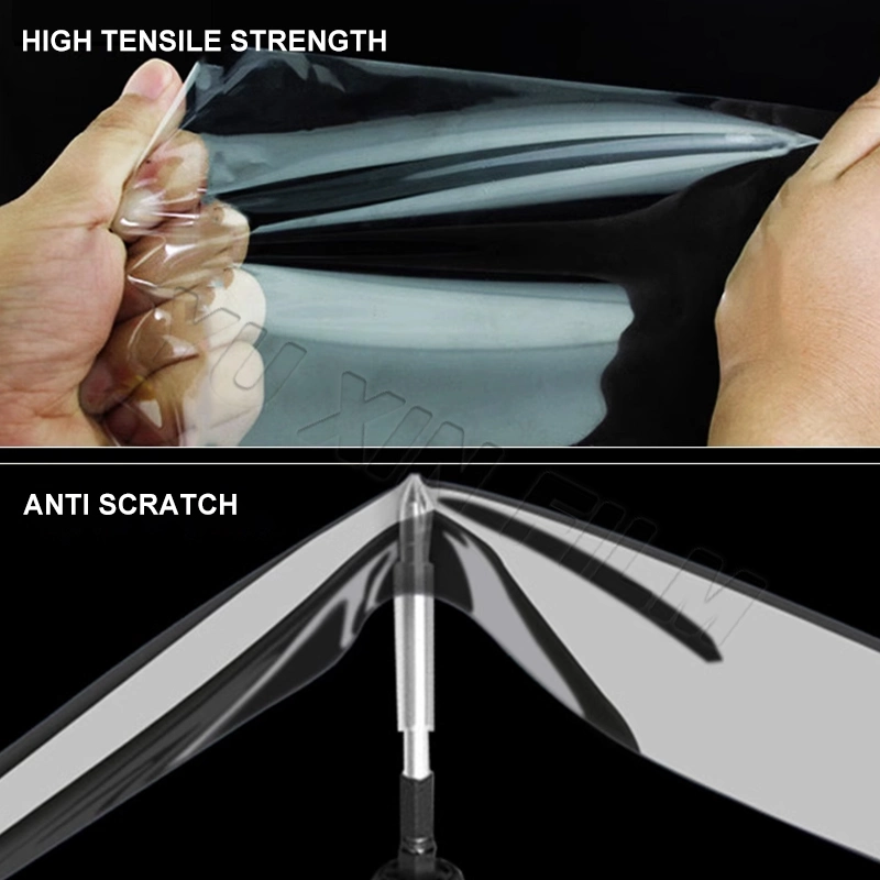 Super Flexível Anti Arranhar Ppf película de poliuretano termoplástico Self Healing Paint filme de proteção apagar Bra Wrap para proteção do carro