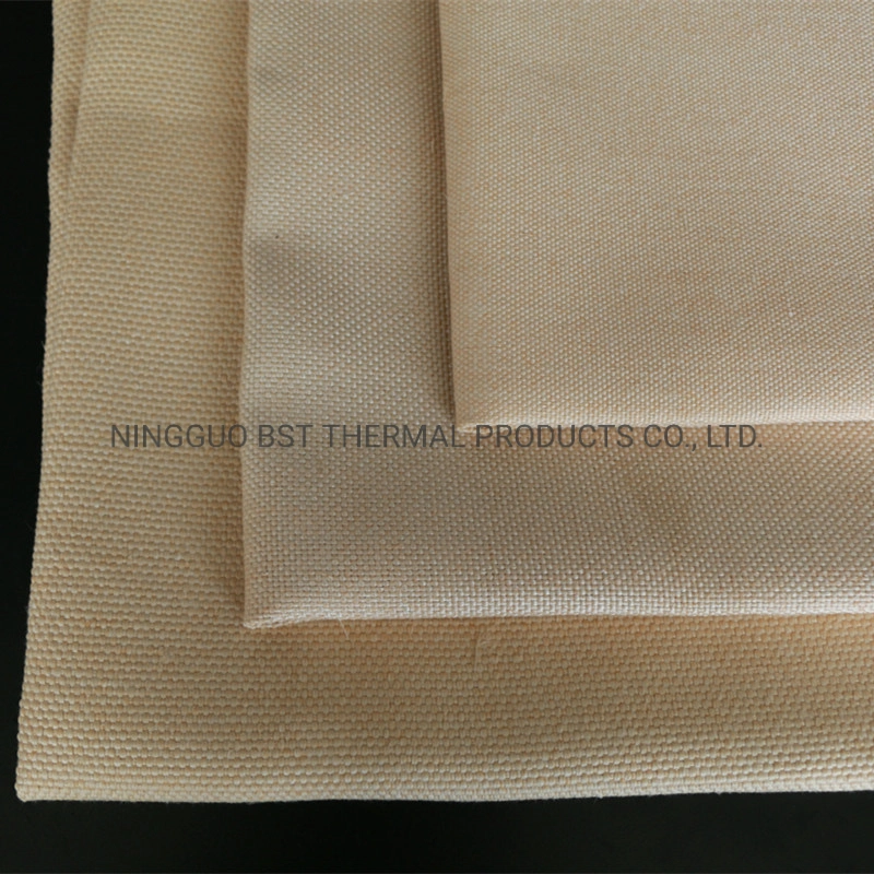 Heat Weld Slag Sparks Resistant Protection Welding Blanket Fire Proof Curtain High Temperature Resistant Thermal Insulation High Silica Texturized Fabric Cloth