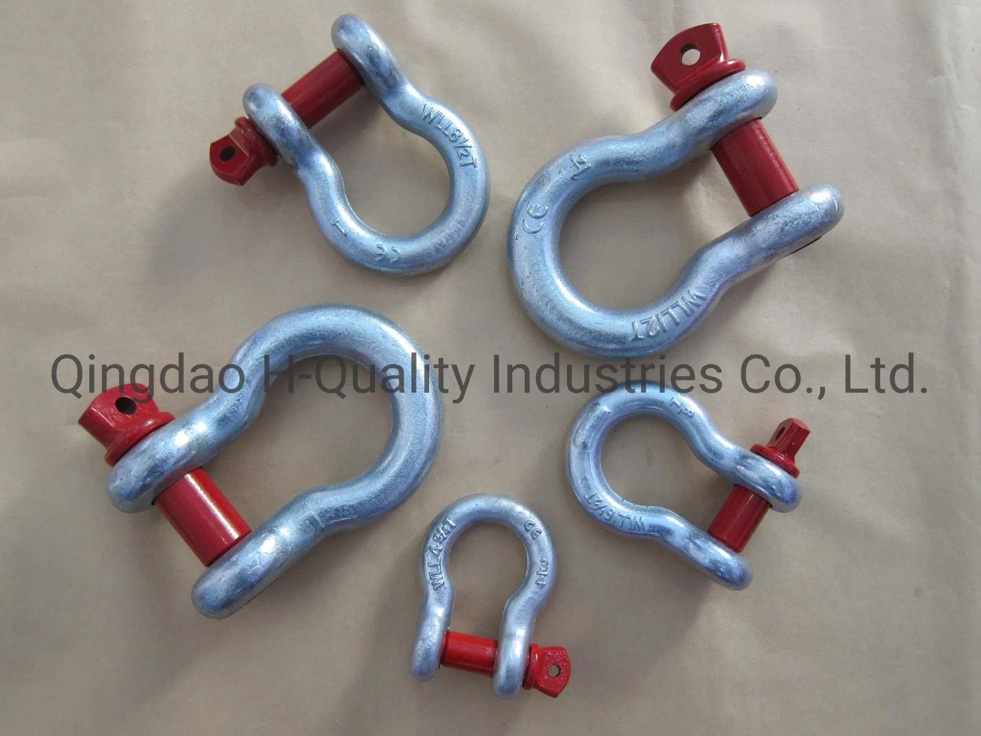 Us Type Drop Forged Carbon Steel 209 Screw Pin Anchor Shackle