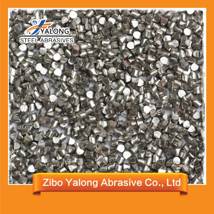 Chinese Suppliers Blasting Abrasive Aluminuim Shot Aluminium Cut Wire Shot 2.0mm