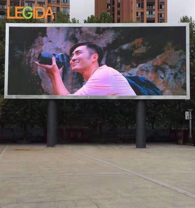 Legidatech Iron Cabinet P10 Outdoor Advertising LED Billboard شاشة العرض