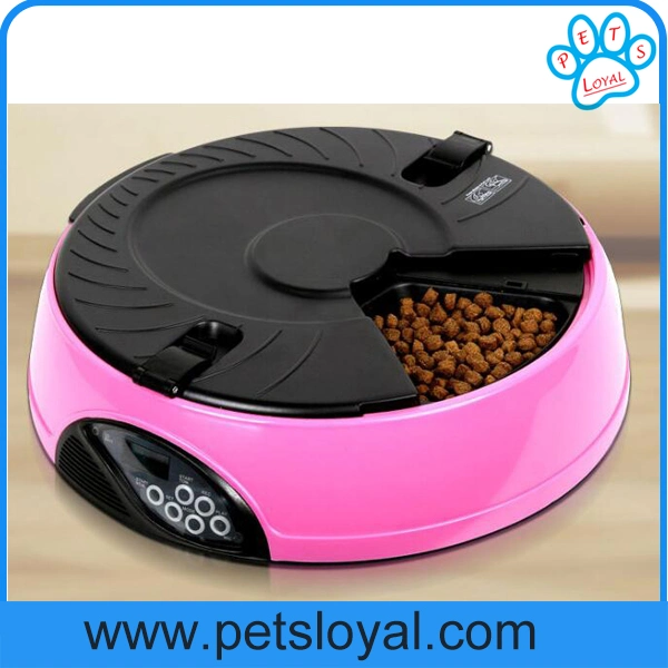 Manufacturer OEM Pet Supply 6 Meals Automatic Pet Dog Feeder