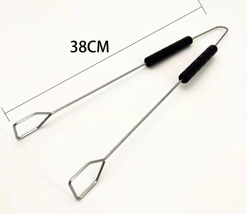 Outdoor Home Portable BBQ Accessories Stainless Steel Spatula Fork Tongs BBQ Tools