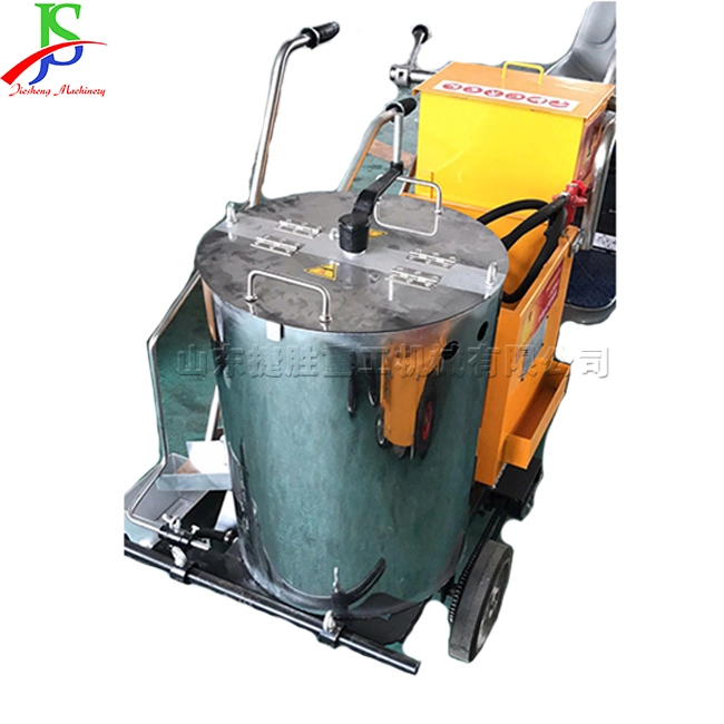 Road Construction Traffic Marking Driving Type Hot Melt Mixing Marking Machine