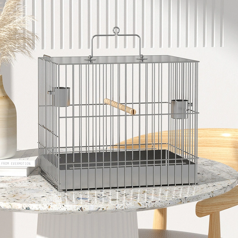 Hot Selling Easy to Assemble Square Bird Cage High quality/High cost performance  Stainless Steel Cage Birds Outdoor