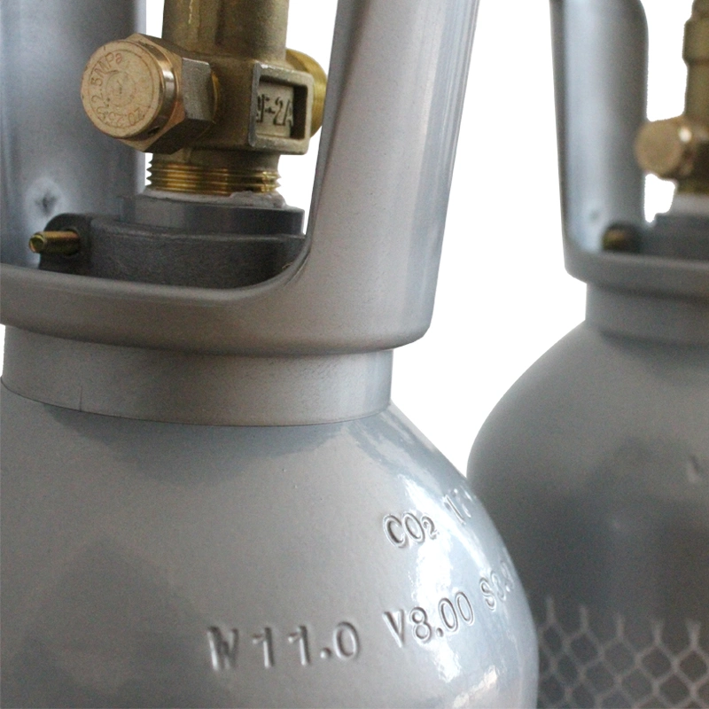 High Pressure 200bar Alloy Steel Seamless 13.4L Nitrogen/Argon/Helium/Oxygen Gas Cylinder