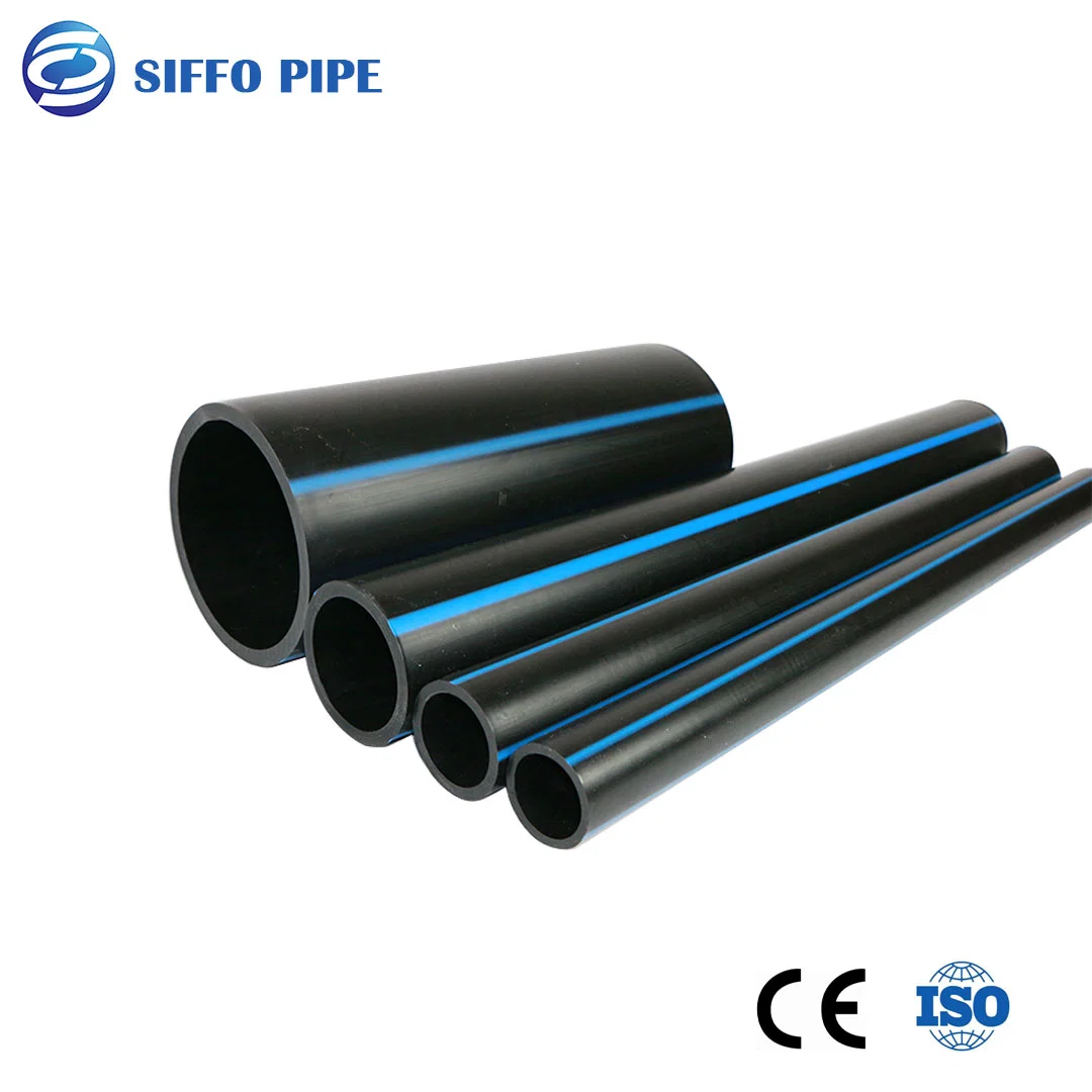 DN90 HDPE Pipe Grade PE100 PE SDR 21 for Underground Water Supply Pipe