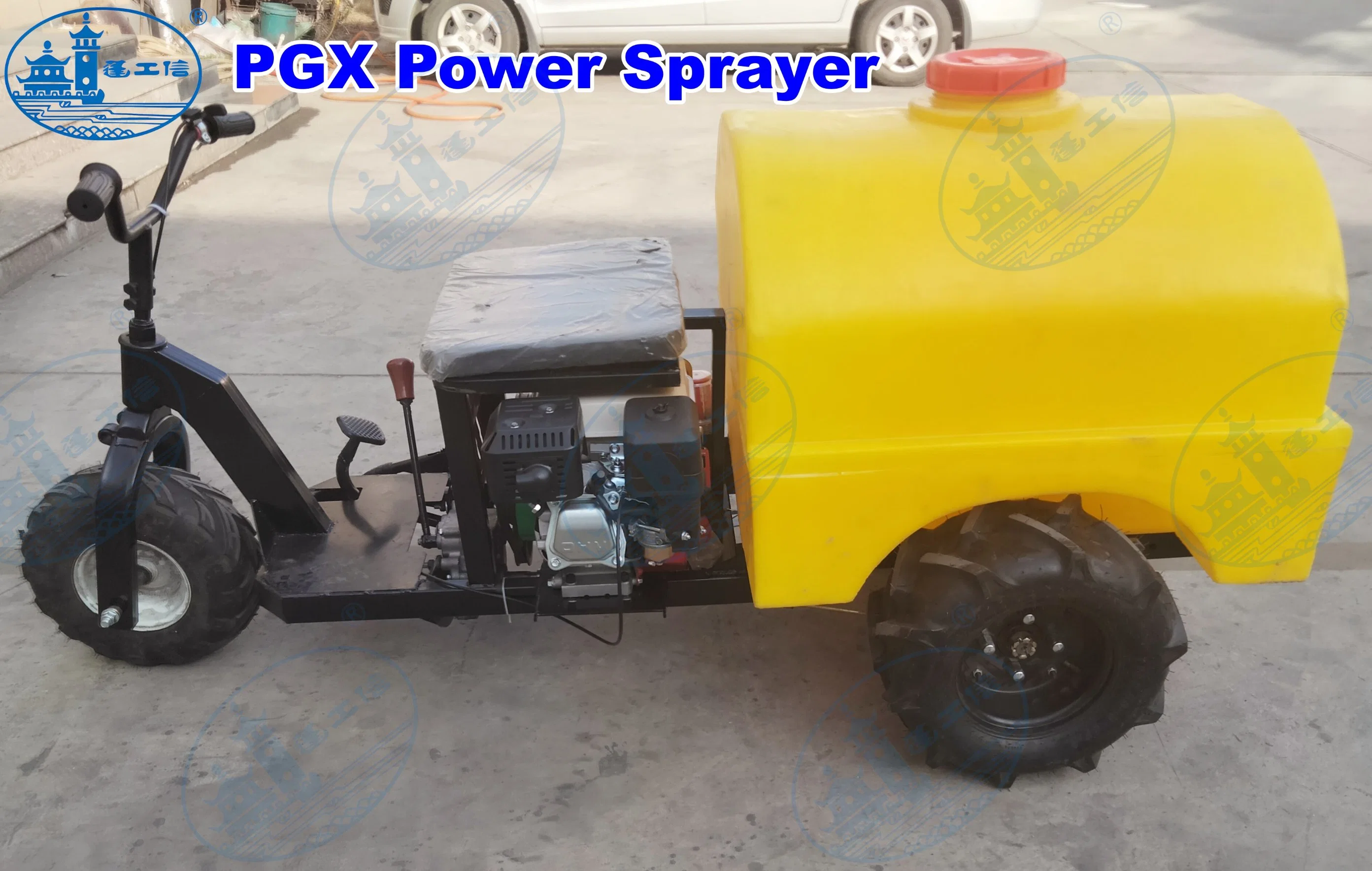 Pulverizador de lança de motor de jardim de 230 L Pulverizador de potência automotriz com Diesel Motor