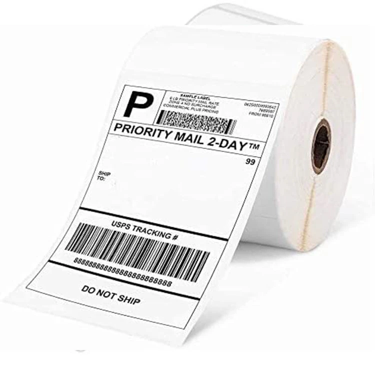 Custom Price Tags Rightint Carton OEM vinyl thermal sticker paper