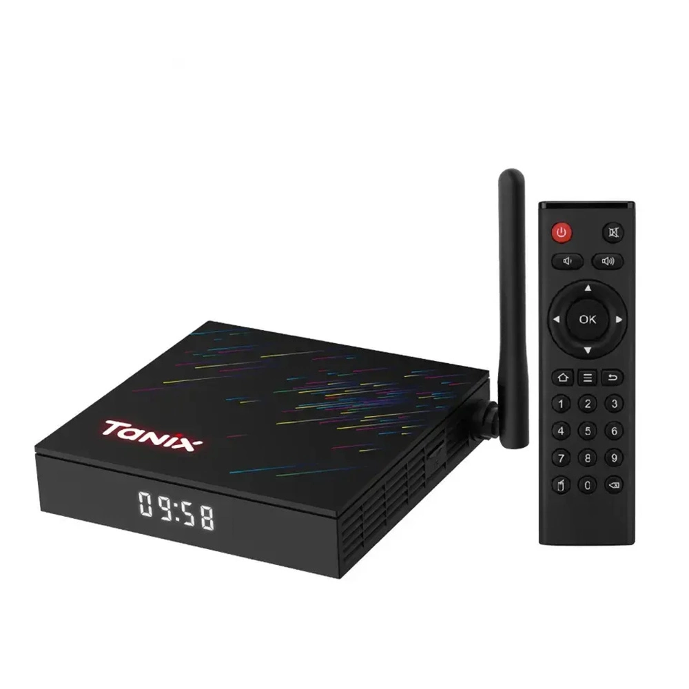 4GB 32GB TV Box Android 12 Allwinner H618 WiFi 6 Bt5.0 2.4G&5.8g WiFi 4K Smart TV Box Tx68