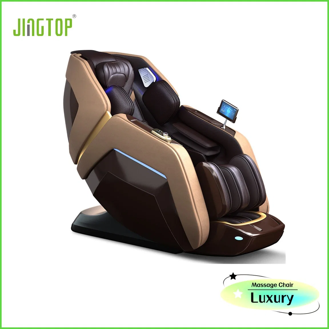 Jingtop Exclusive Agent 3D 4D Smart Body Scan Space Sillón reclinable de masaje de ahorro