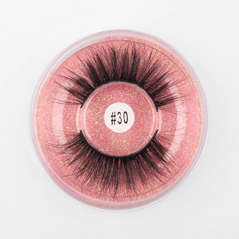 Lashes Wholesale/Supplier Top Quality Private Label 100%8d Mink Eyelashes /100% Hand-Made Fluffy Mink Eyelashes/Personal Customization of Various Mink Eyelash Cases