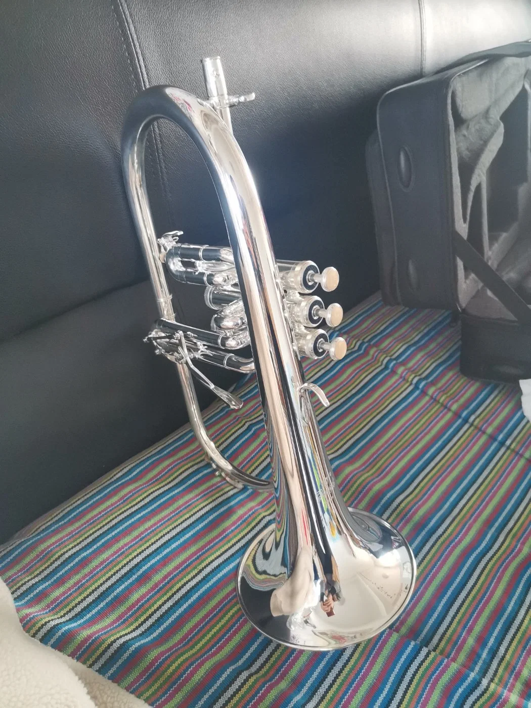 Good Flugel Horn Hand Made Silver Plated