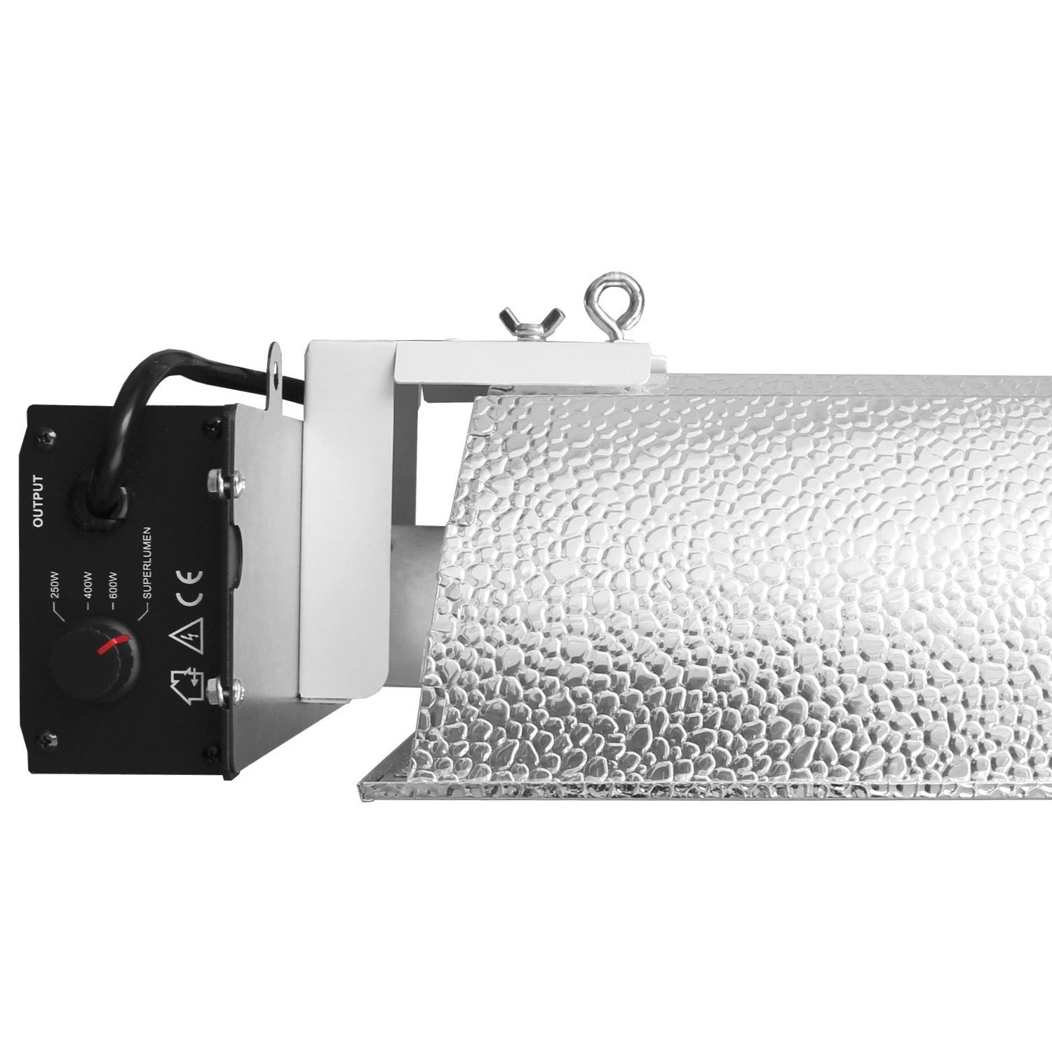 220V-240V 600W einseitig geendbares HPS Grow Light High Reflective Aluminium Reflektor