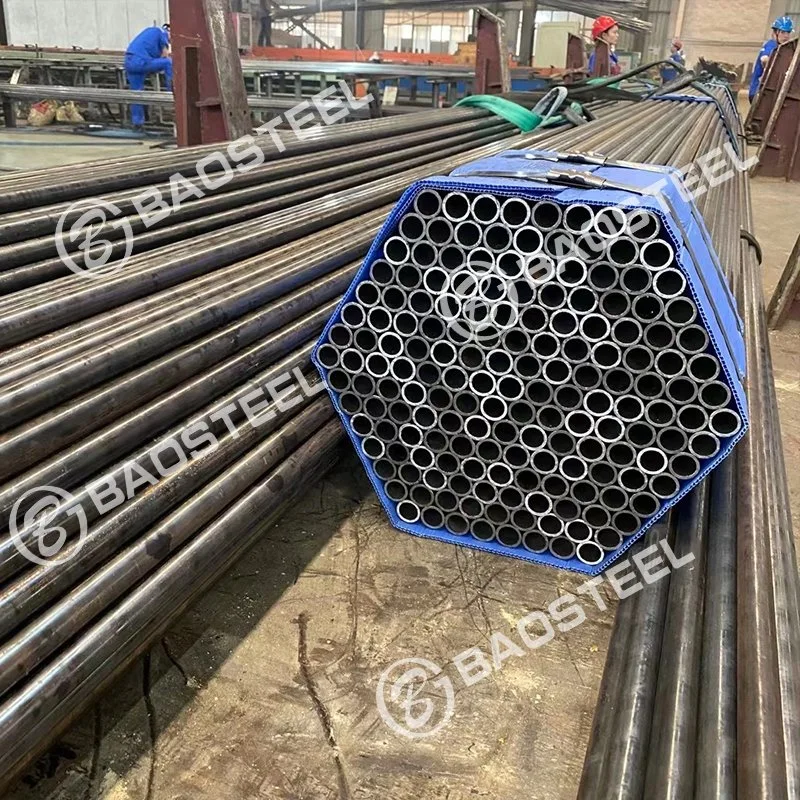 La norme ASTM A355 P11/P12 /P22 tuyaux sans soudure en acier allié pour l'alimentation haute pression de l'usine de la corrosion Tube en acier au carbone