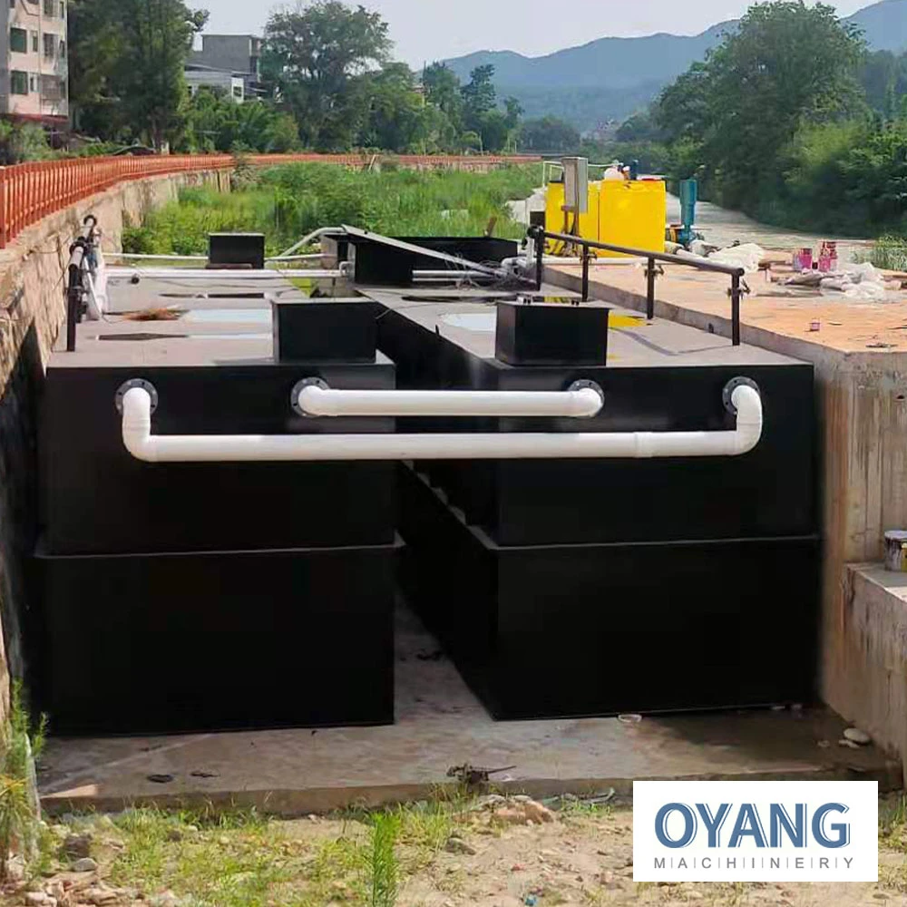 Small Compact Wastewater Treatment Unit for Municipal/Domestic/Industrial