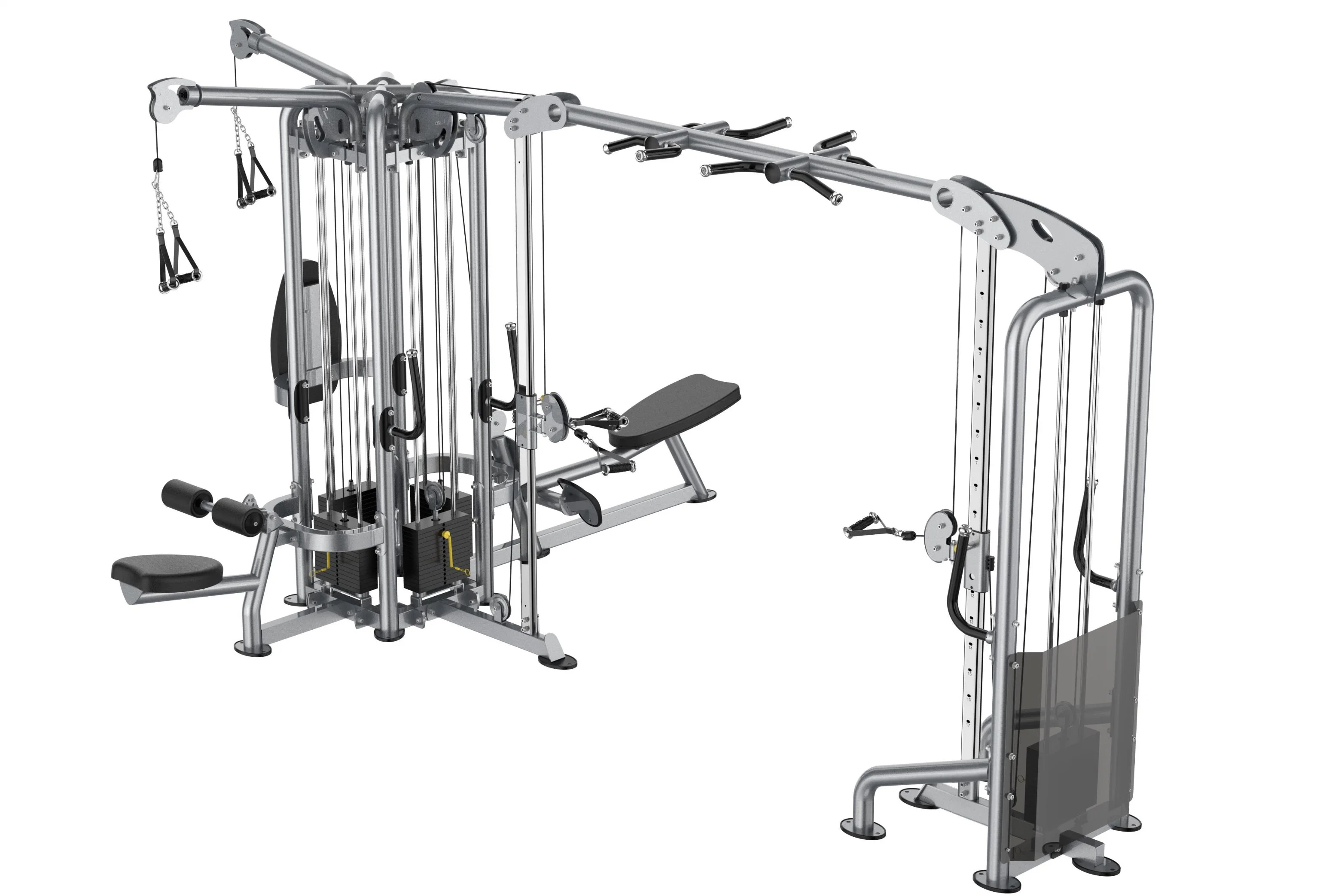 Gym Fitness comerciales Cable Equipo Multifunción de traspaso Precio Máquina Smith