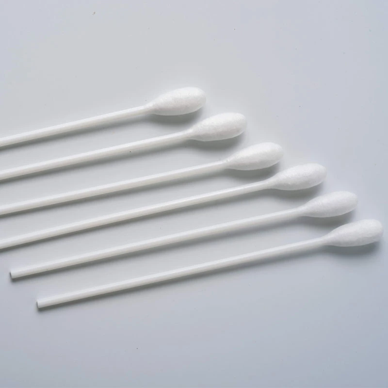 FDA Approved Plastic Sterile Cotton Tipped Applicator