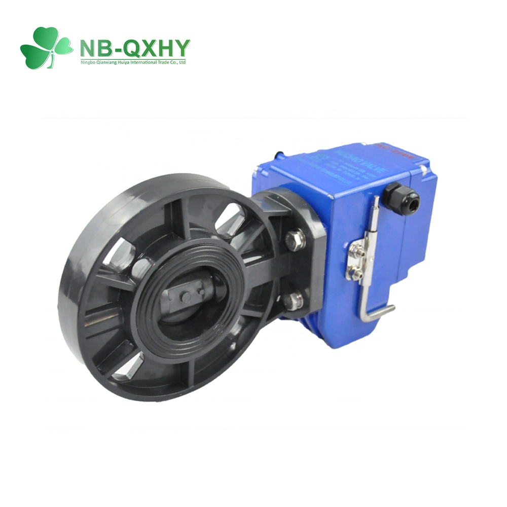 OEM Industrial Electric Motorized Soleniod Butterfly Valve with Pneumatic Actuator