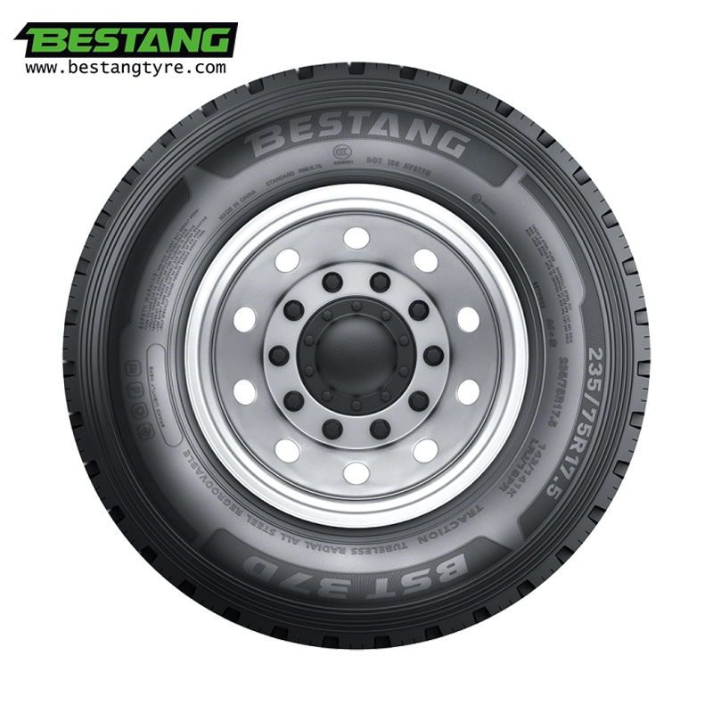 Meilleurs pneus de camion radiaux Bestang High Traction Bst37D 235/75r17.5 pour les roues motrices.