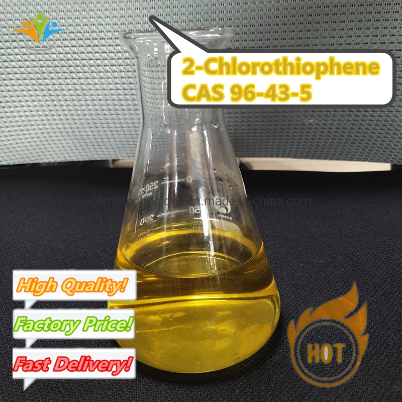 Productos intermedios farmacéuticos CAS 96-43-5 2-Chlorothiophene con alta calidad