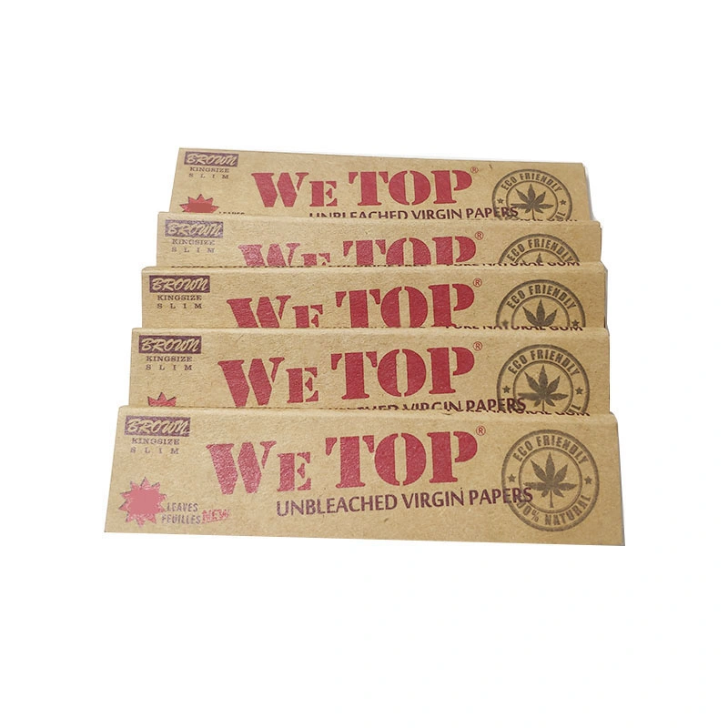We Top Brand Rolling Papers Smoking Custom XL King Size